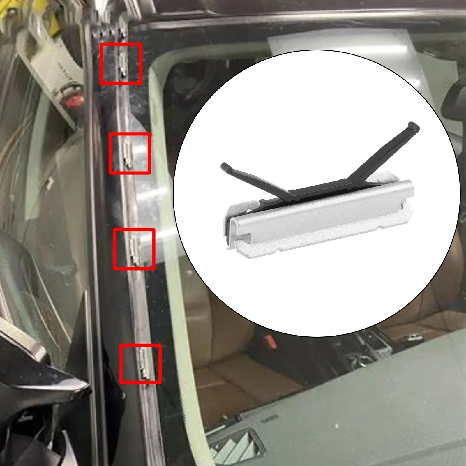 10pcs Car Roof Molding Clip Fit for BMW F01 F02 F04 F25 X3 F26 X4 Replace One 51-13-7-232-420, 51137232420 Auto Fastener & Clip
