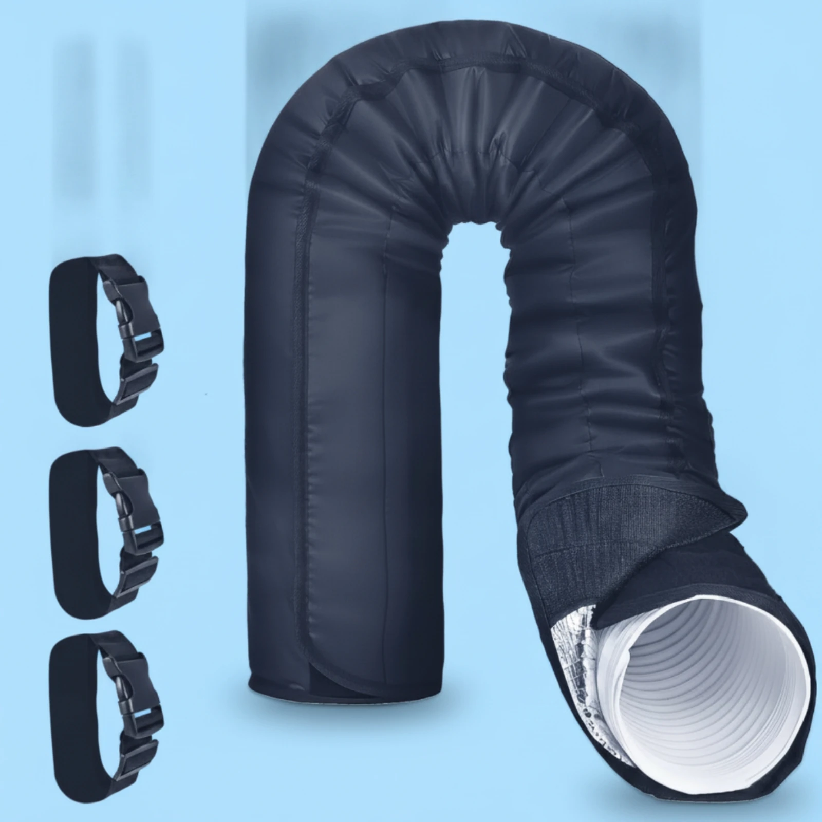 Portable Air Conditioning Hose Insulation Sleeve Waterproof Exhaust Hose Insulation Sleeve Ventilation Pipe Cover Washable