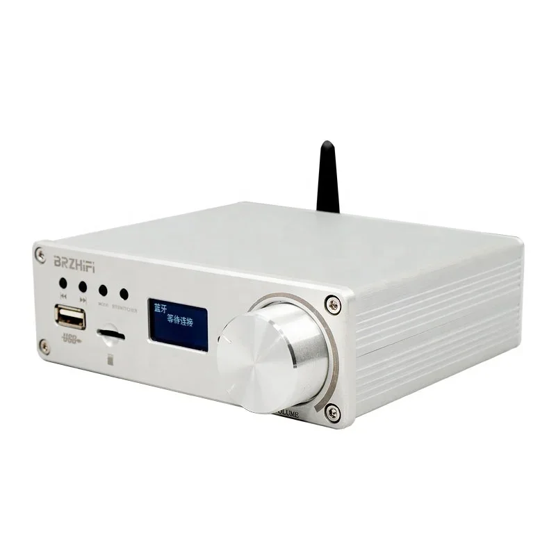 Multifunctional Digital Amplifier BT5.0 TPA3250 Remote Control TF USB App Stereo 130W*2 Mini Hi-Fi Car Amplifiers