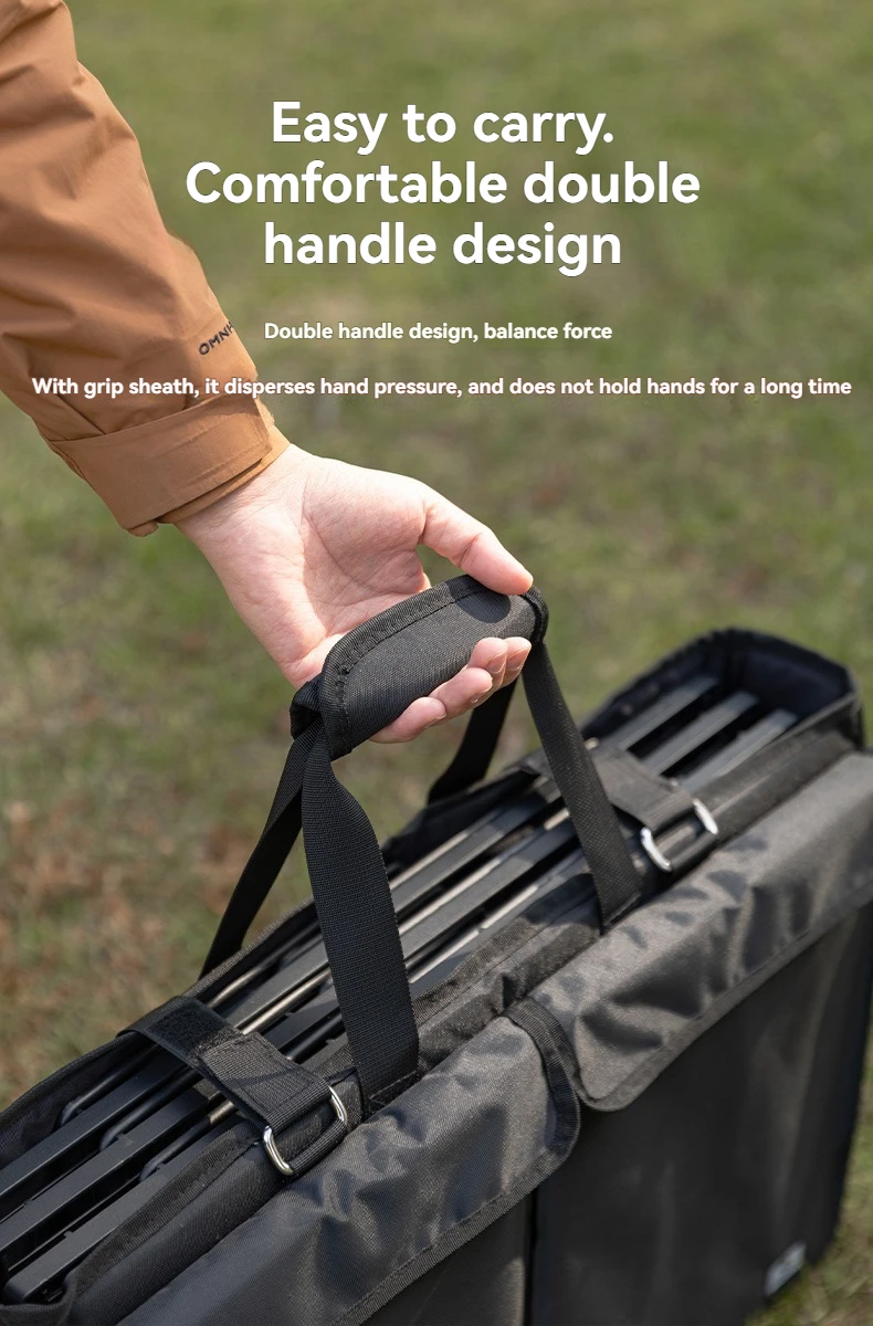 CK-B2 Tea Table Bag Camping IGT Two-Unit Foldable Table Bag Unit Board Storage Bag Shockproof Thickened Table Bag