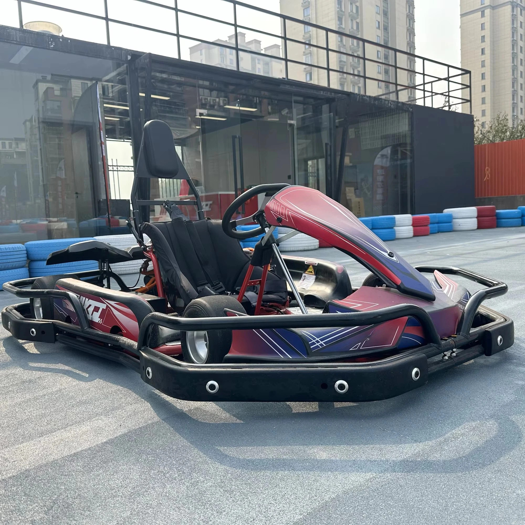 72V Electric Kart, High Performance Adult Kart, Commercial Drift Kart 1500W Customized on Demand
