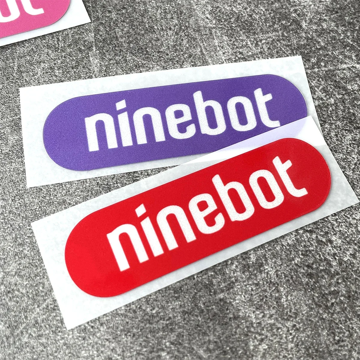 ل Ninebot E110A E110S E125S P100S P65 D18E D28E D38E عاكس دراجة نارية Stikcers موتو سكوتر الجسم شارات الفينيل اكسسوارات