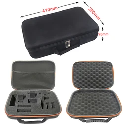 DIY Foam Storage Bag Outdoor Tool Accessories Shockproof Camera Collection Bag Customized Travel Zipper Box Case For