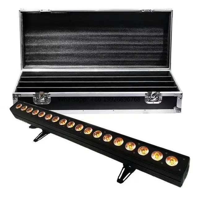 

Новый 24*15 Вт RGBWA + UV DMX512 светодиодный настенный светильник, светодиодный сценический светильник для DJ, дискотек, вечеринки, свадьбы