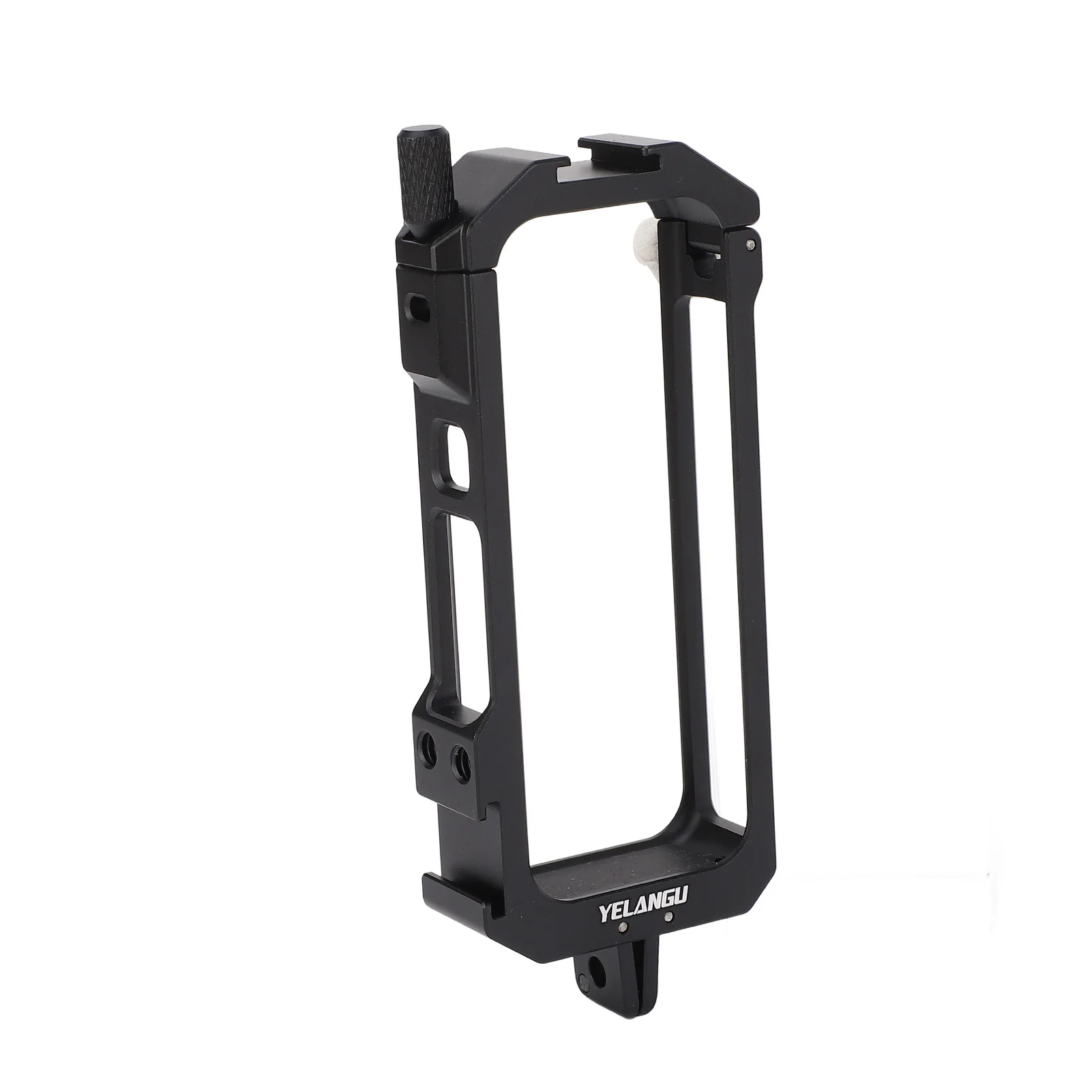 YELANGU Camera Housing Cage For Insta360 ONE X3 Aluminum Alloy Camera Cage Rig Protective Frame with Cold Shoe Mount