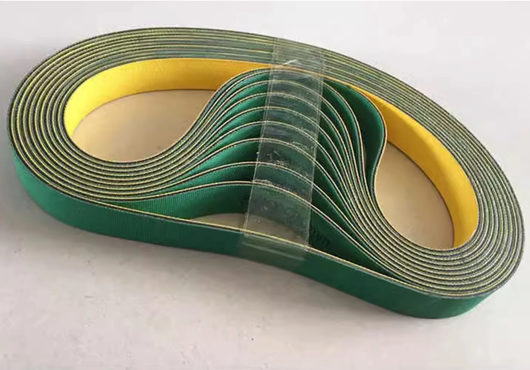 850x20x2 mm Yellow Green Nylon Sheet Flat Transmission Belt