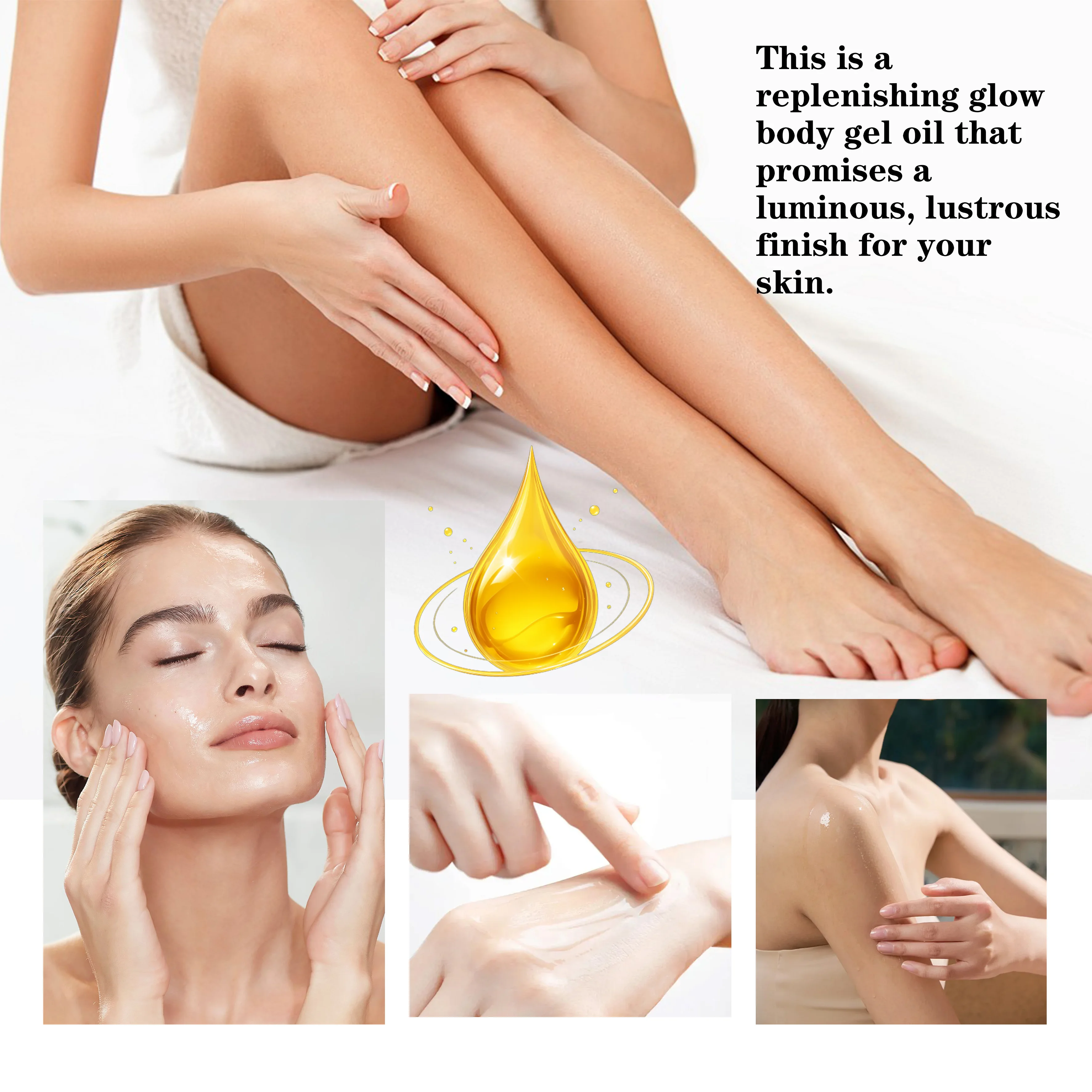 doterra glutathion 200ml DR.DAVEY GLUTA NIA Body Oil Skin Care Oil Moisturizes and Nourishes Skin Large Capacity Full Body Essential Oil Use on palms of Liposomal Glutathione 500mg - Tamaño:9.75gr 20 Servings