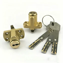 Four Hole Hotel Lock Core Suitable  Tech Intelligent Lock Hotel Electronic Door  Head Irregular Elongated Spoon Lock Cylinder