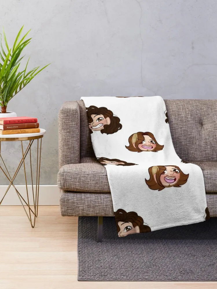 Game grumps! Throw Blanket Bed Fashionable Weighted Blankets