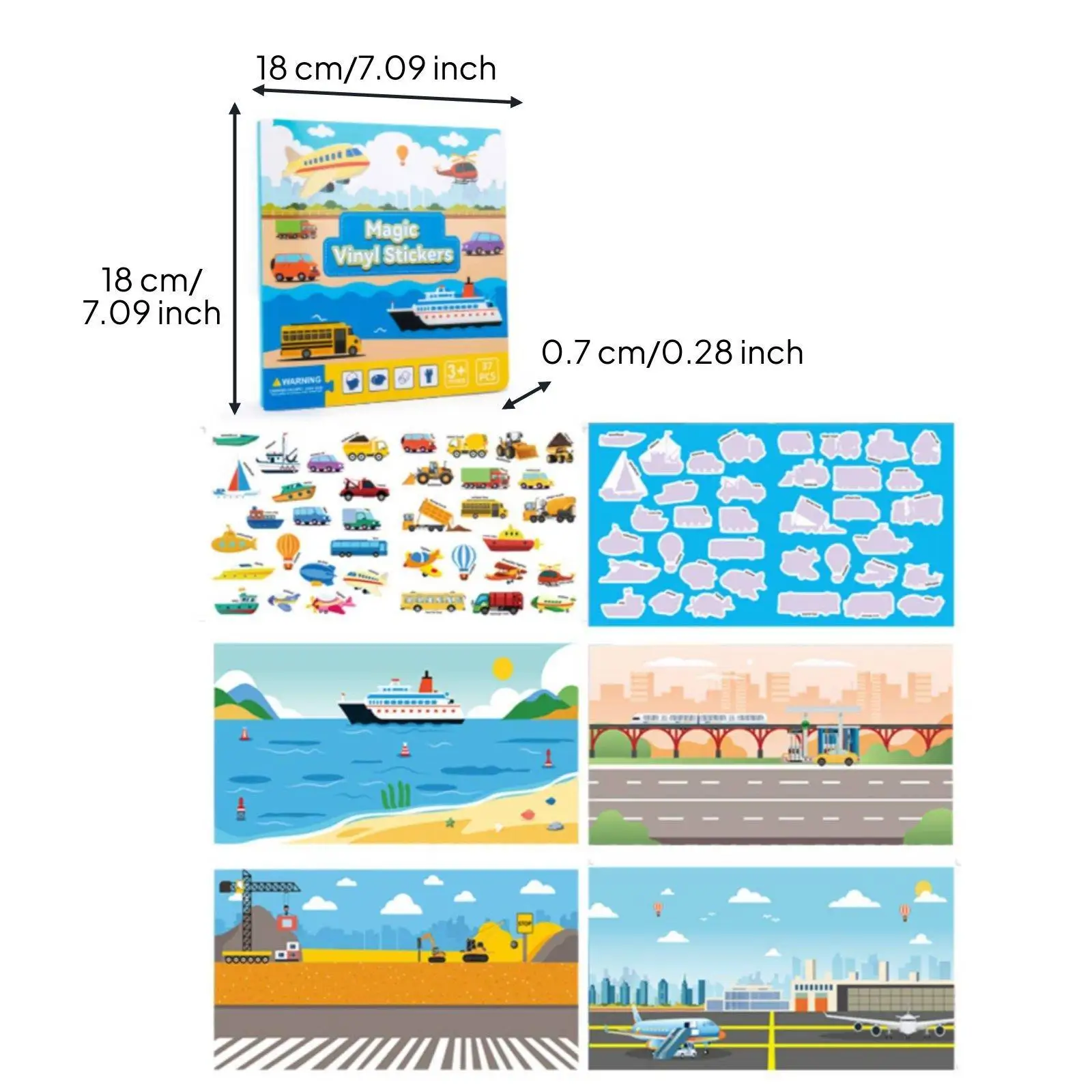 children-educational-sticker-book-4-pack-reusable-vinyl-stickers-for-boys-girls-age