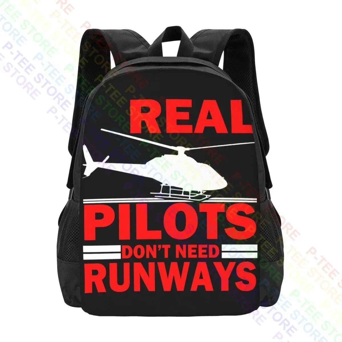 Helicopter Pilot Heli Aviator P-203Backpack Large Capacity Training Beach Bag