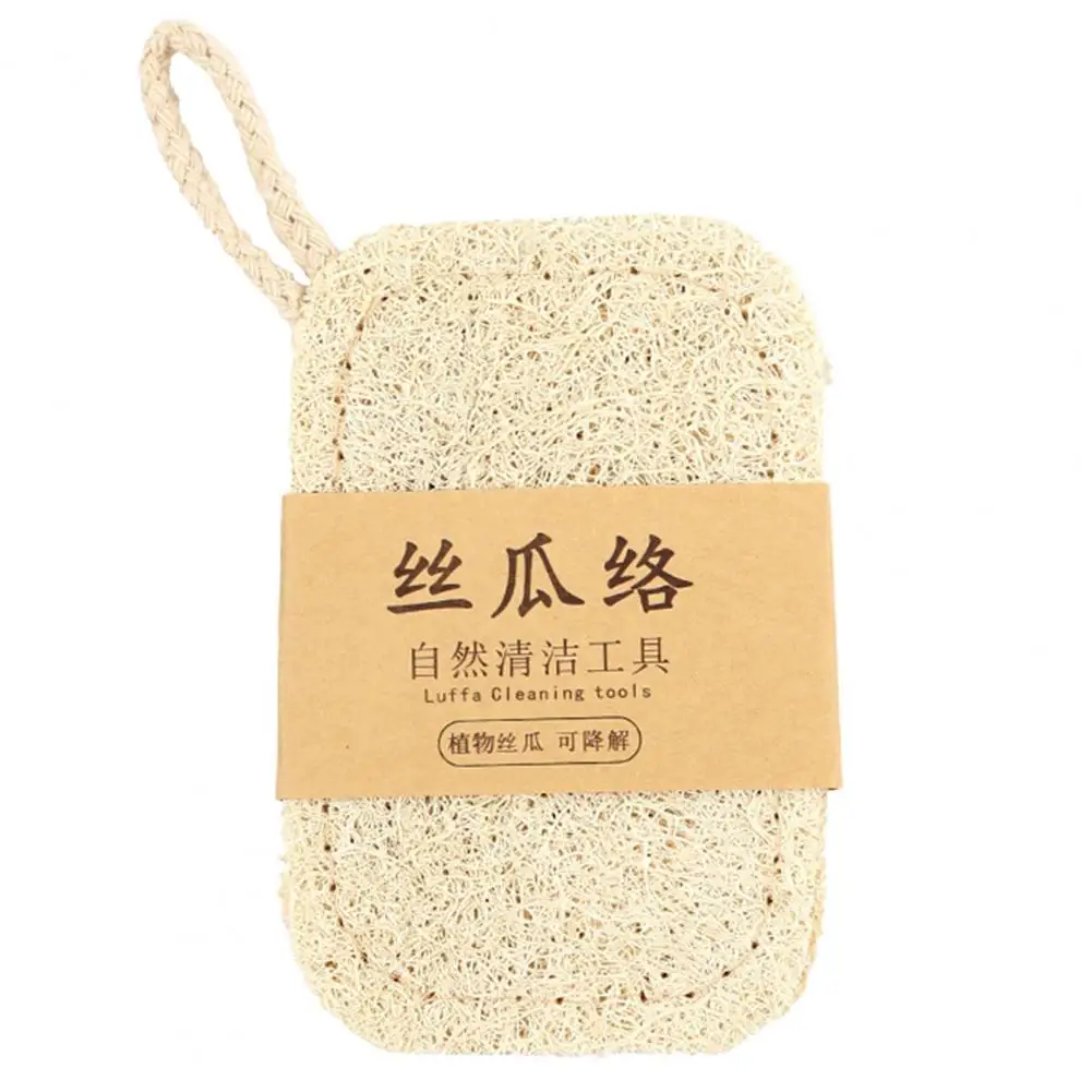 Loofah for Shower Quick Drying Loofah Dish Scrubber Natural Luffa Washing Cloth Set for Easy Pot Kitchen Sponge Brushes for Home