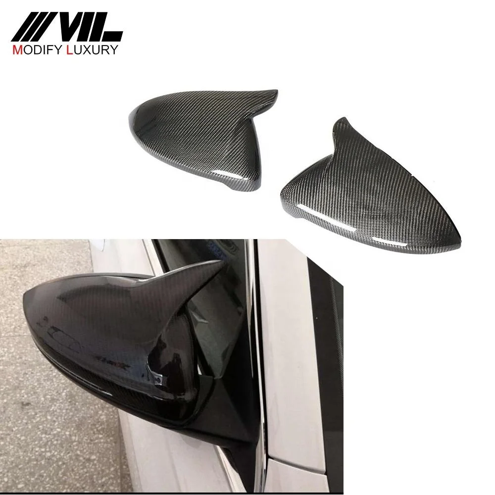 

Suitable for Volkswagen GOLF7 GOLFVII GTI MK7 M-style MK7 carbon fiber rear side mirror cap 7.5R 2013-2019