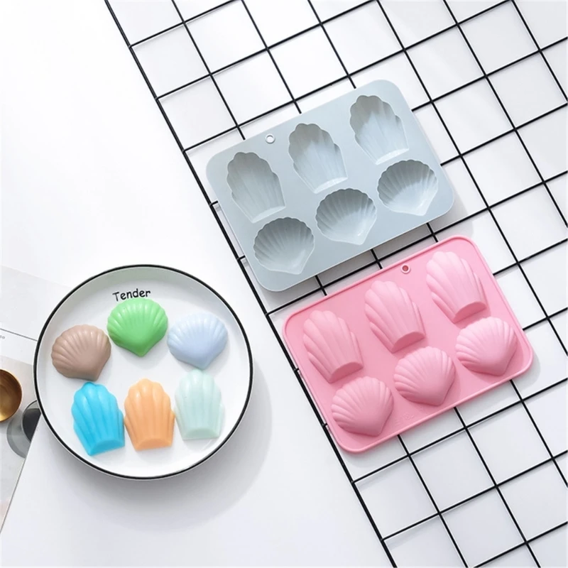 6Cavity Silicone Mold Mousses Cake Mold Home Bakings DIY Supplies Drop shipping