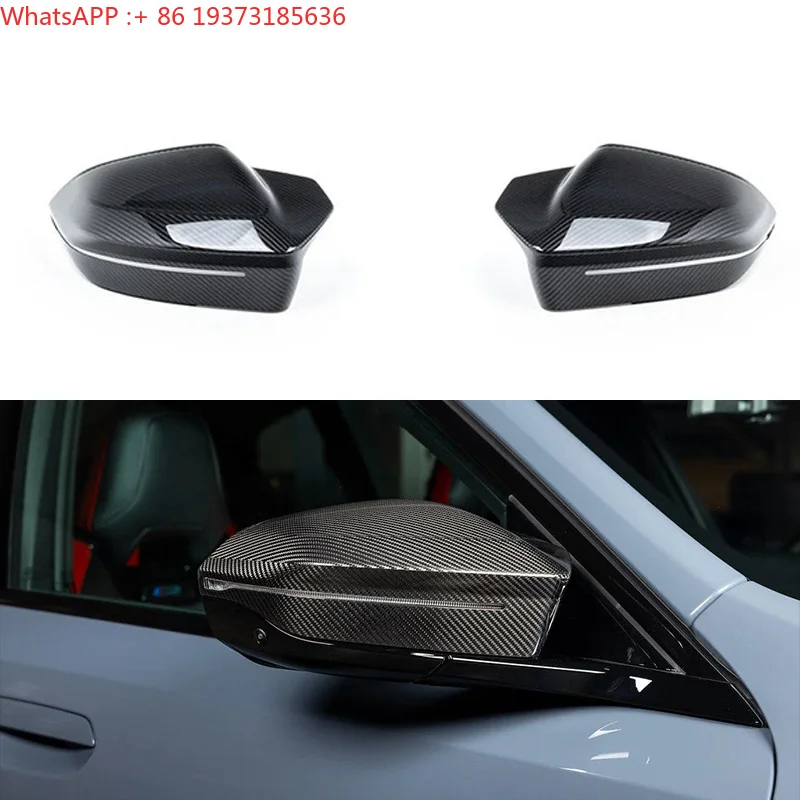 For BMW G60 G61 520i 530i 540i 550e G90 G99 M5 Prepreg Carbon Fiber M Style Side Rear View Wing Mirror Covers Caps 2023-2026