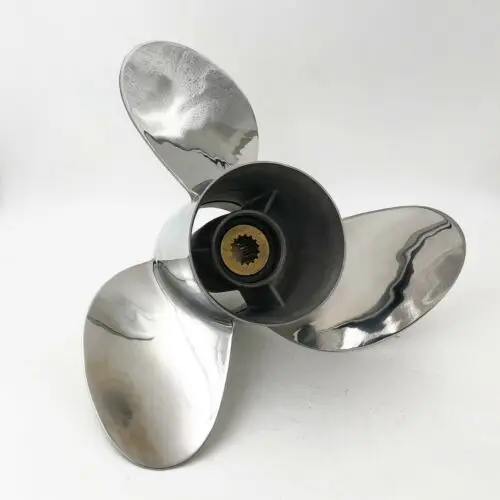 3 Blades Stainless Steel Boat Outboard Propeller For  Engine 40-50HP From Isure Marine Made In China