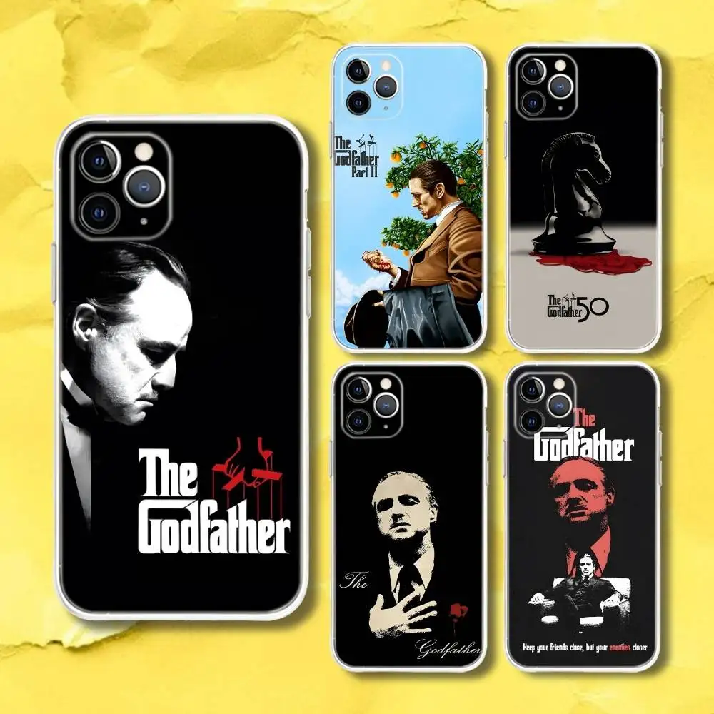 

The G-Godfather Movie Phone Case For iPhone 17,16,15,11,12,14,13 Pro Max Plus Mini X,XS,XR,7,16E Air Transparent Cover Fundas