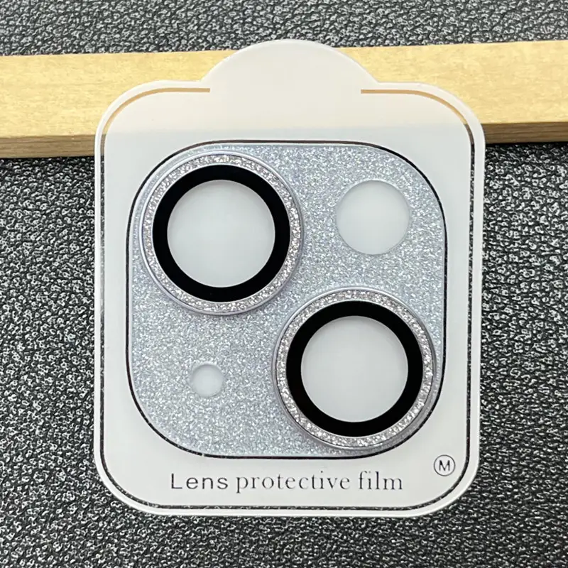 Bling Metal 9H Tempered Glass Camera Protector for iPhone 15 Pro Max Plus 14 Glitter Alloy Shield Lens Rings Cap Full Cover Film - Image 16