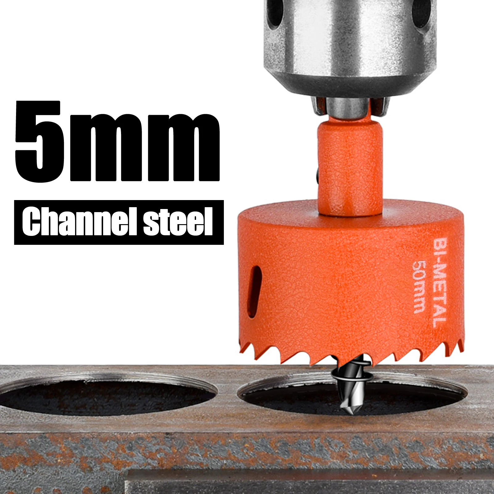 1 Stück 15-200mm M42 HSS Bi-Metall Holzbohrkrone, Holzbohrkrone für Metall, Eisen, Aluminium, Edelstahl, Holzschneidewerkzeuge – Detail 10