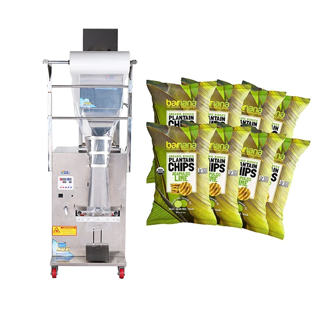 High Quality Automatic Banana Plantain Potato Chips Weighing Sachet Packaging Machine low price