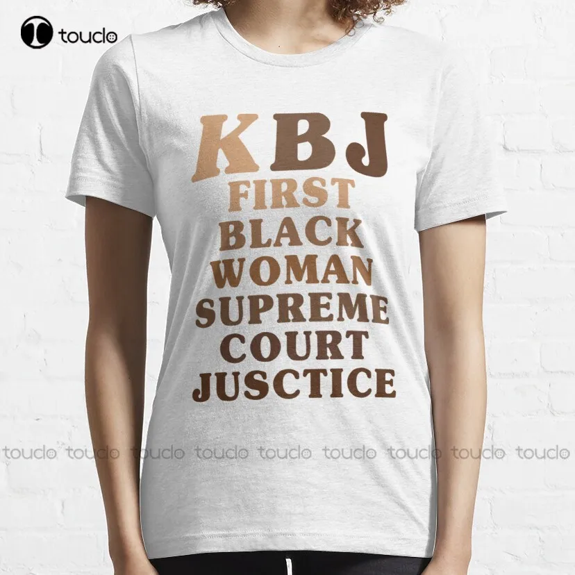 Ketanji Brown Jackson 1St Court Justice Black Woman Classic T-Shirt Cotton Outdoor Simple Vintag Casual Tee Shirts New