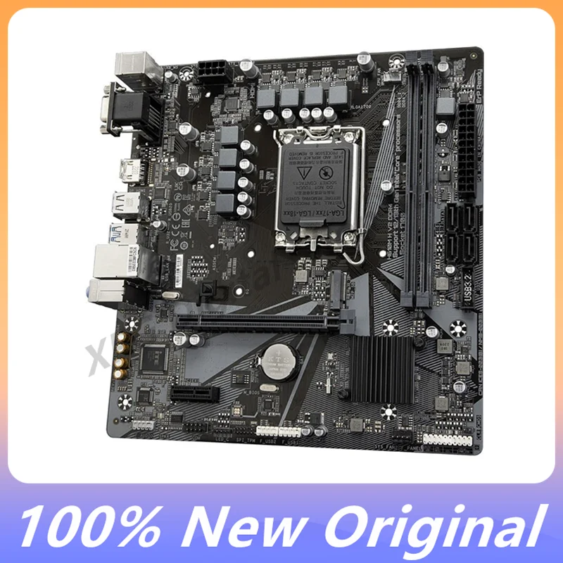 Brand new original H610M H V2 DDR4 Supports 12th/13th/14th Gen CPUs LGA1700 socket, DDR4 dual channel Includes M.2, HDMI/VGA
