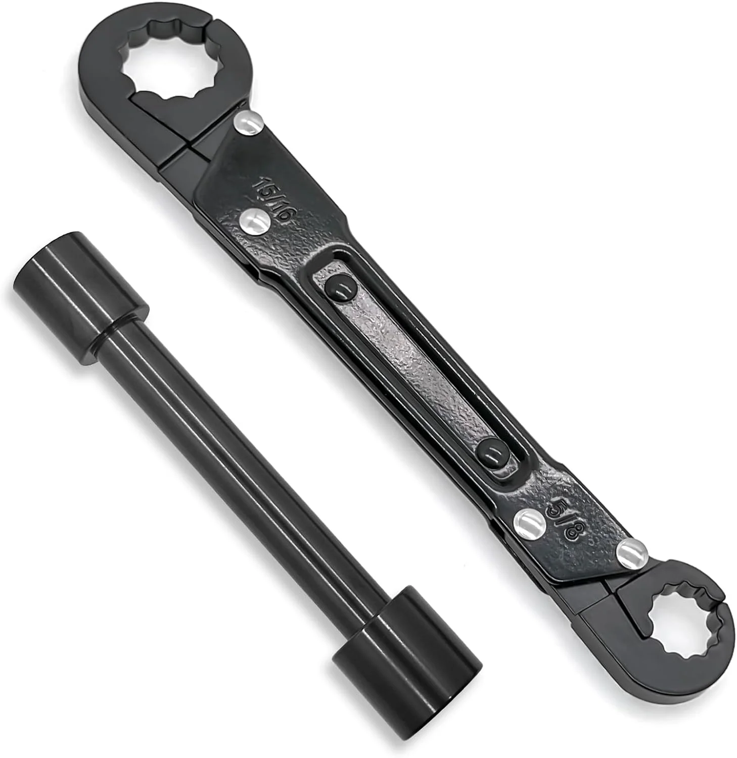 

Professional Plumbing Wrench Kit - Must-Have for Plumbers Tools Angle Stop Wrench Easy to Install/Carry Suitable Car Adjustable