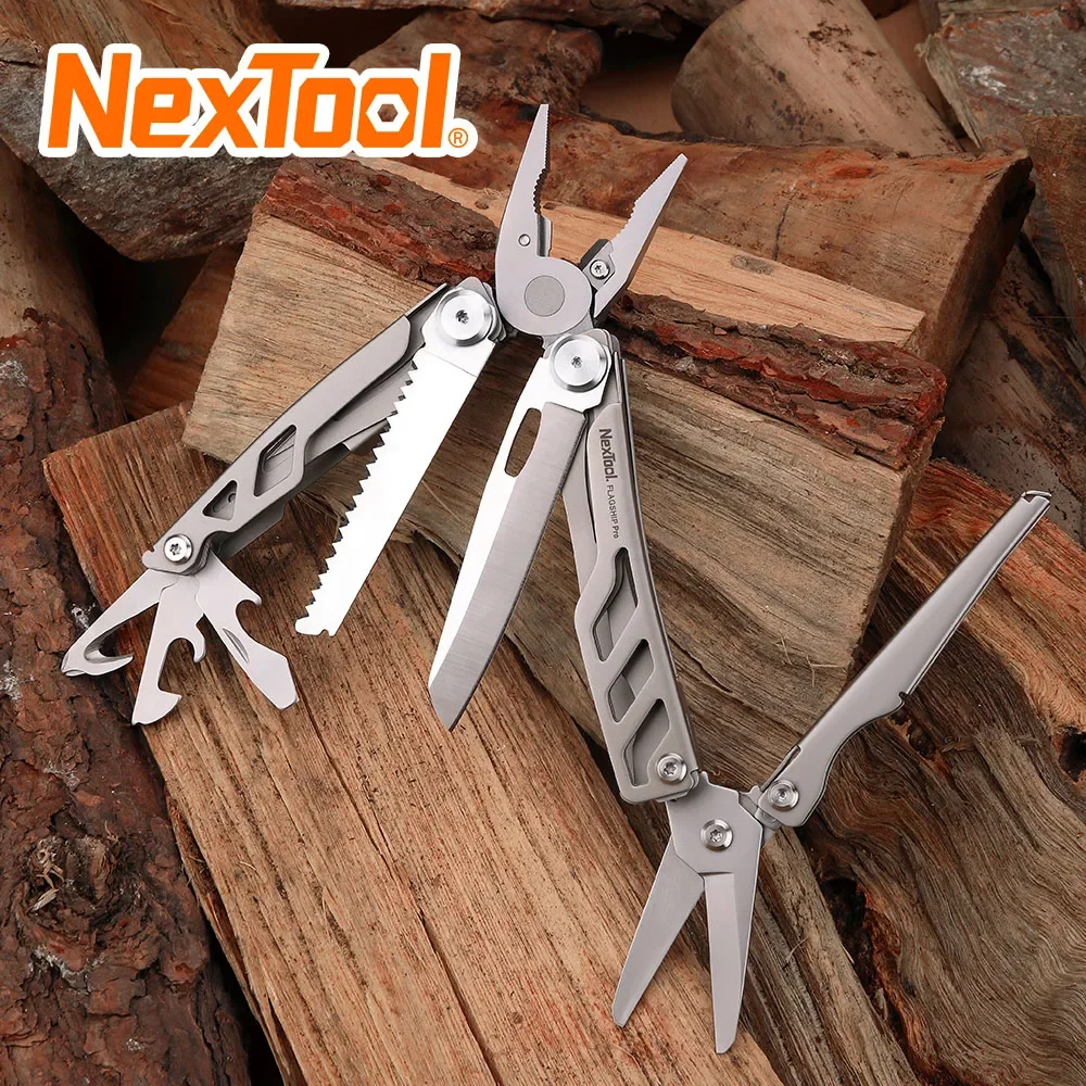 

NexTool Flagship Pro 16 In 1 edc Multi tool Pliers Folding Knife Tactical Pocket Camping Survival knives Multitool Tools Plier