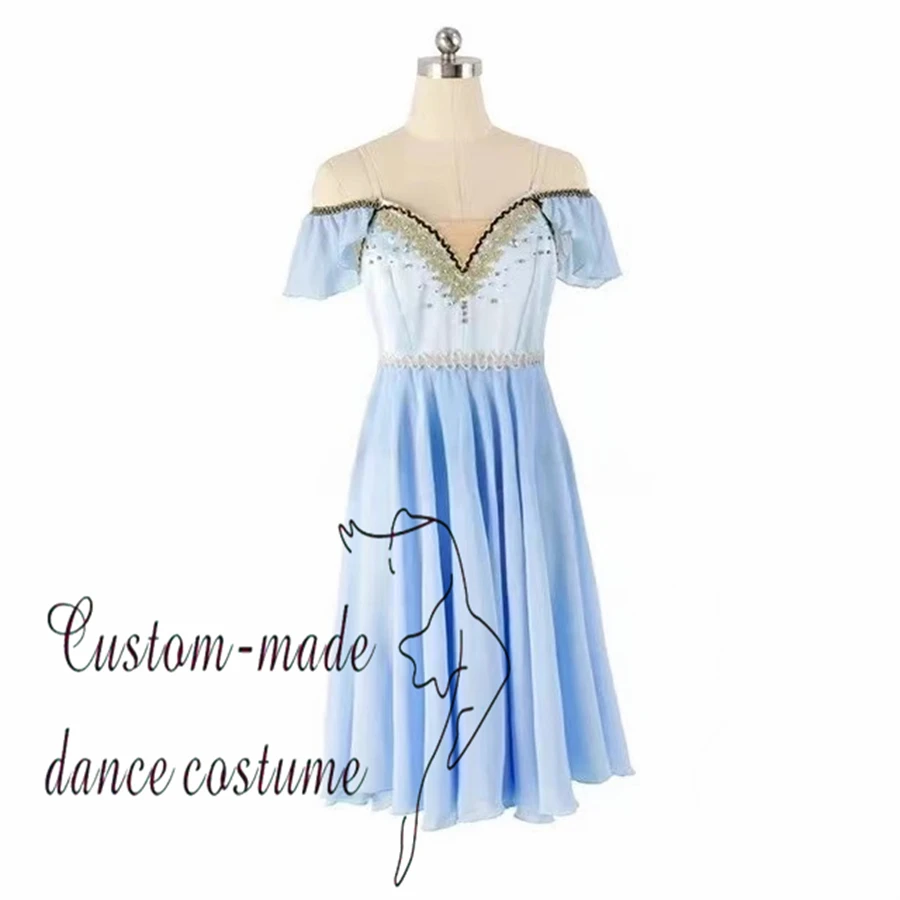 

Cupid Variation Professional Ballet Costume Diana And Acteon Variation Ballet Dress Chiffon Ballet Stage Costume