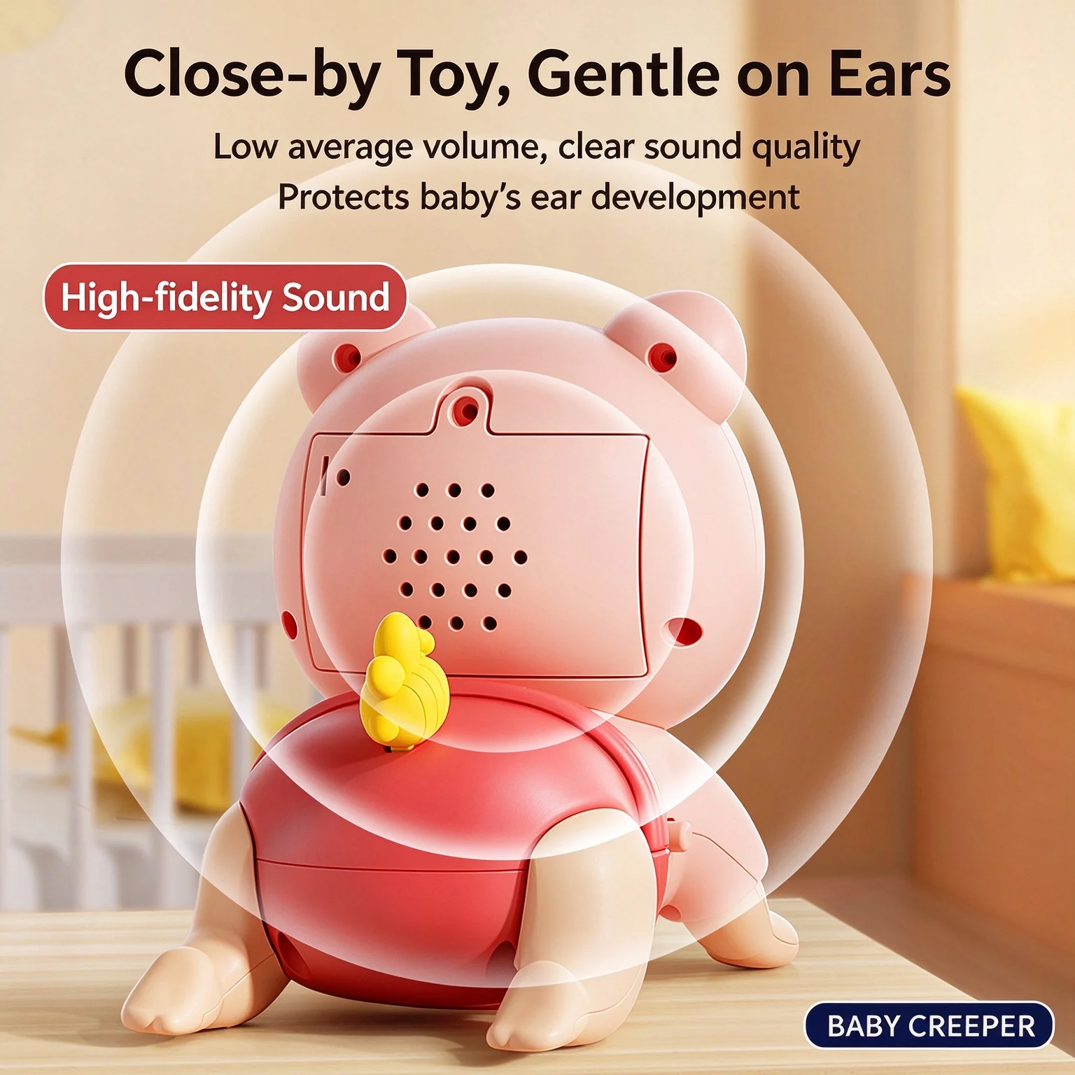 Cute Pig Crawling Doll Electronic Toys Pet With Chinese Music Light Learning Walking Moving Kid Toys Children Baby Gifts