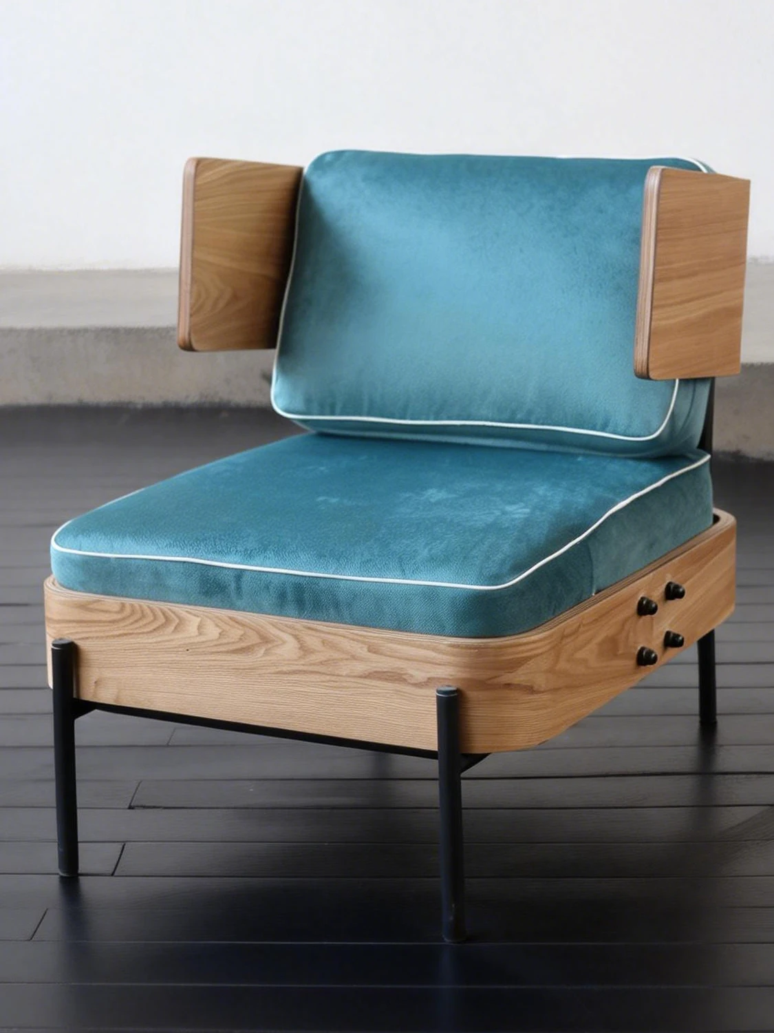 Single sofa chair, living room, small sofa, comfortable sitting armrest, second-hand Bauhaus designer model