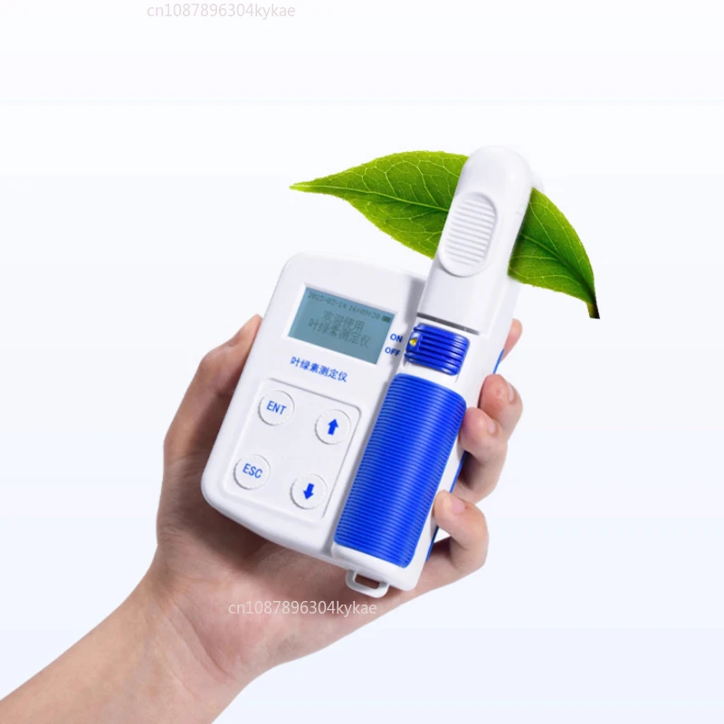 Plant Chlorophyll Meter Handheld Non-destructive Multi-parameter Leaf Nitrogen Content SPAD Value Temperature and Humidity Meter