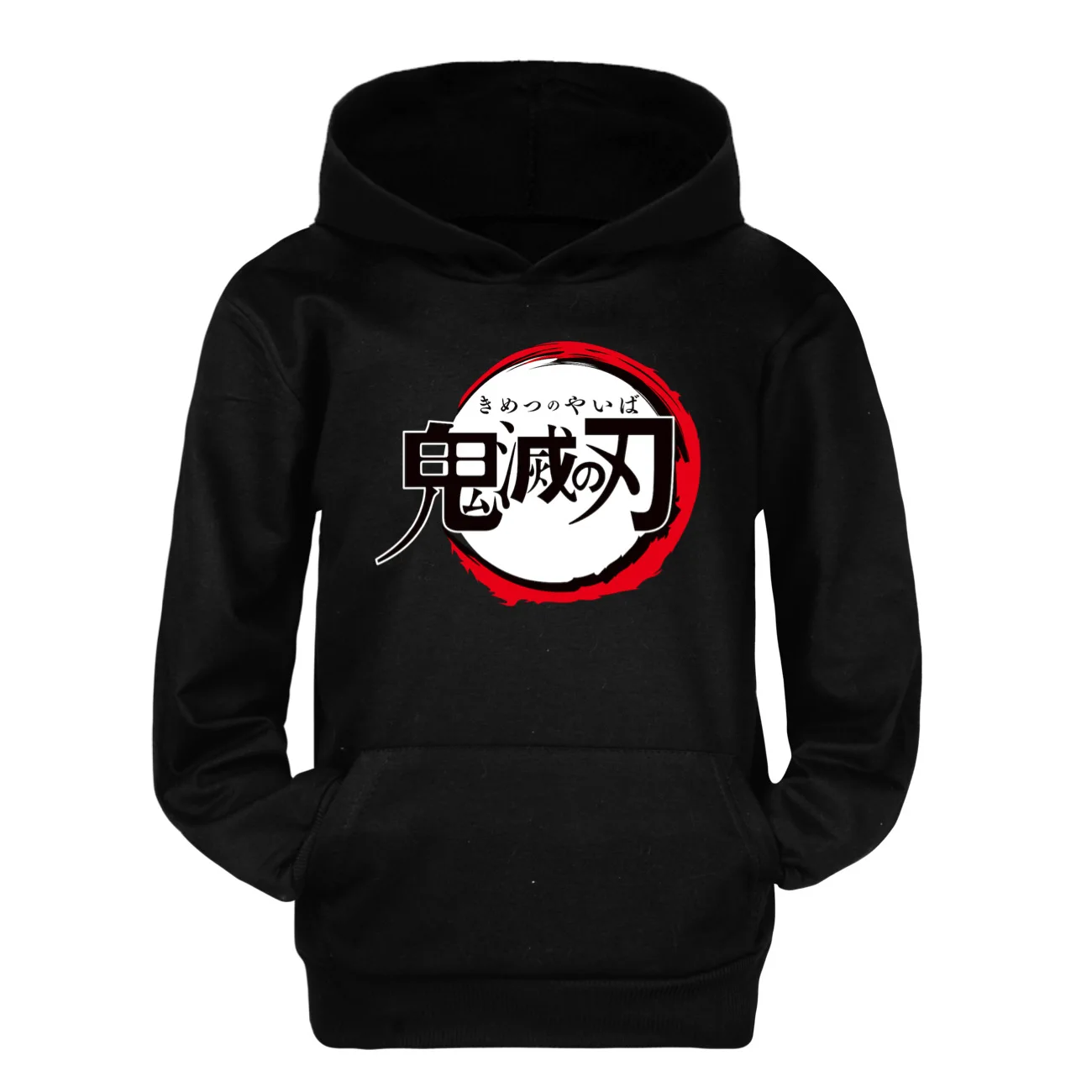 Sudadera con capucha Demon Slayers, ropa de Anime japonés, Tanjiro Kamado, sudaderas para niños, Top + Pantalones, 2 uds., Jersey informal Unisex Harajuku, ropa