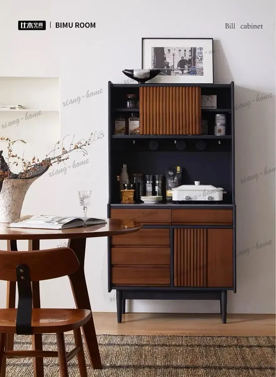 YJ Wabi-sabi Style Living Room Cabinets Premium-quality Minimalist Cabinets Modern Storage Organization Home Furniture Muebles L