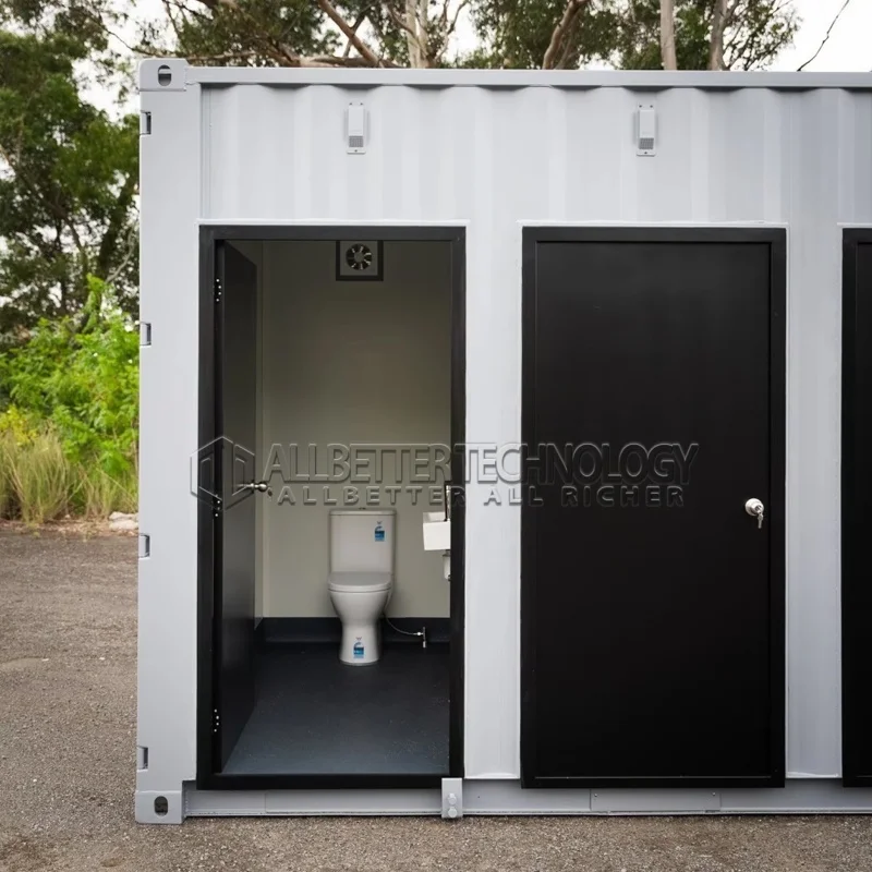 Allbetter Elegant Expandable Container House Luxury Lavatory for Wedding Party Garden Glamping Vineyard Art Gallery