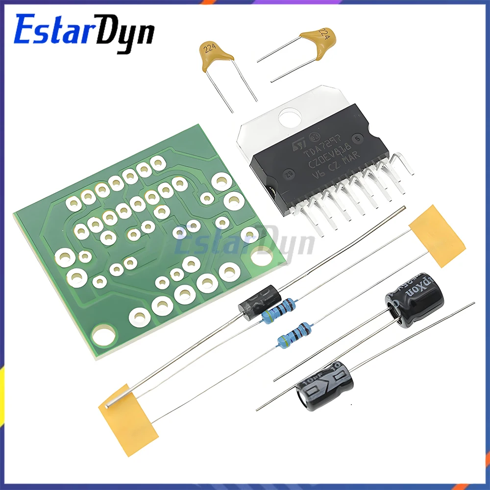 TDA7297 Amplifier Board DC 12V 15W+15W Dual Channel Stereo Audio Module DIY Kit with