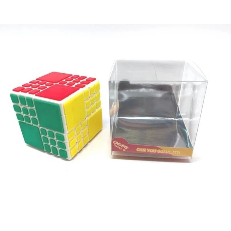 Calvin's Puzzle 6x6 CubeMaster 6x6x6 AI Bandage Cube White Body Cube Magic Cube Children's Educational Toy Games and Puzzles