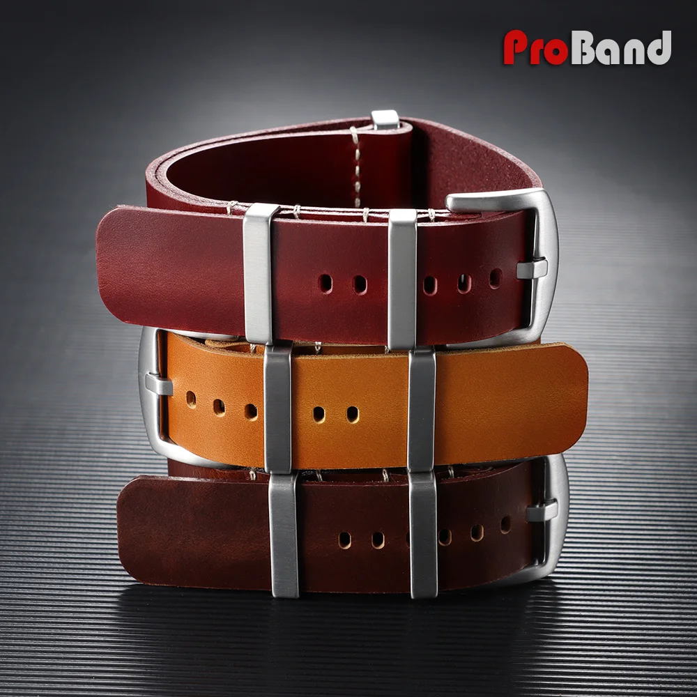 

Genuine Leather Watch Strap 18mm 20mm 22mm 24mm Wrist Watch Band Watchband Universal Adjustment Replacement Bracelet Accessories