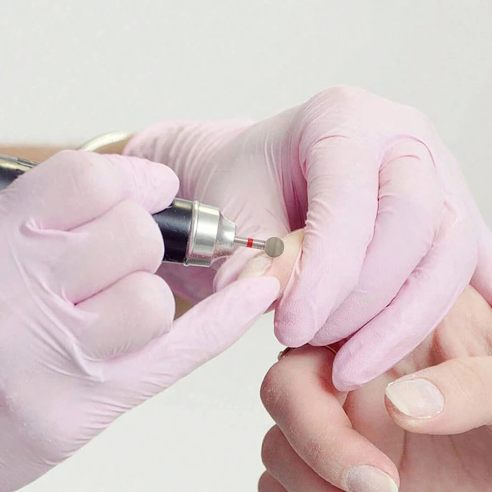 Set di punte per trapano per unghie in metallo da 3 pezzi - Testine di macinazione rotonde professionali per manicure e pedicure, accessorio essenziale per lima per unghie elettrica