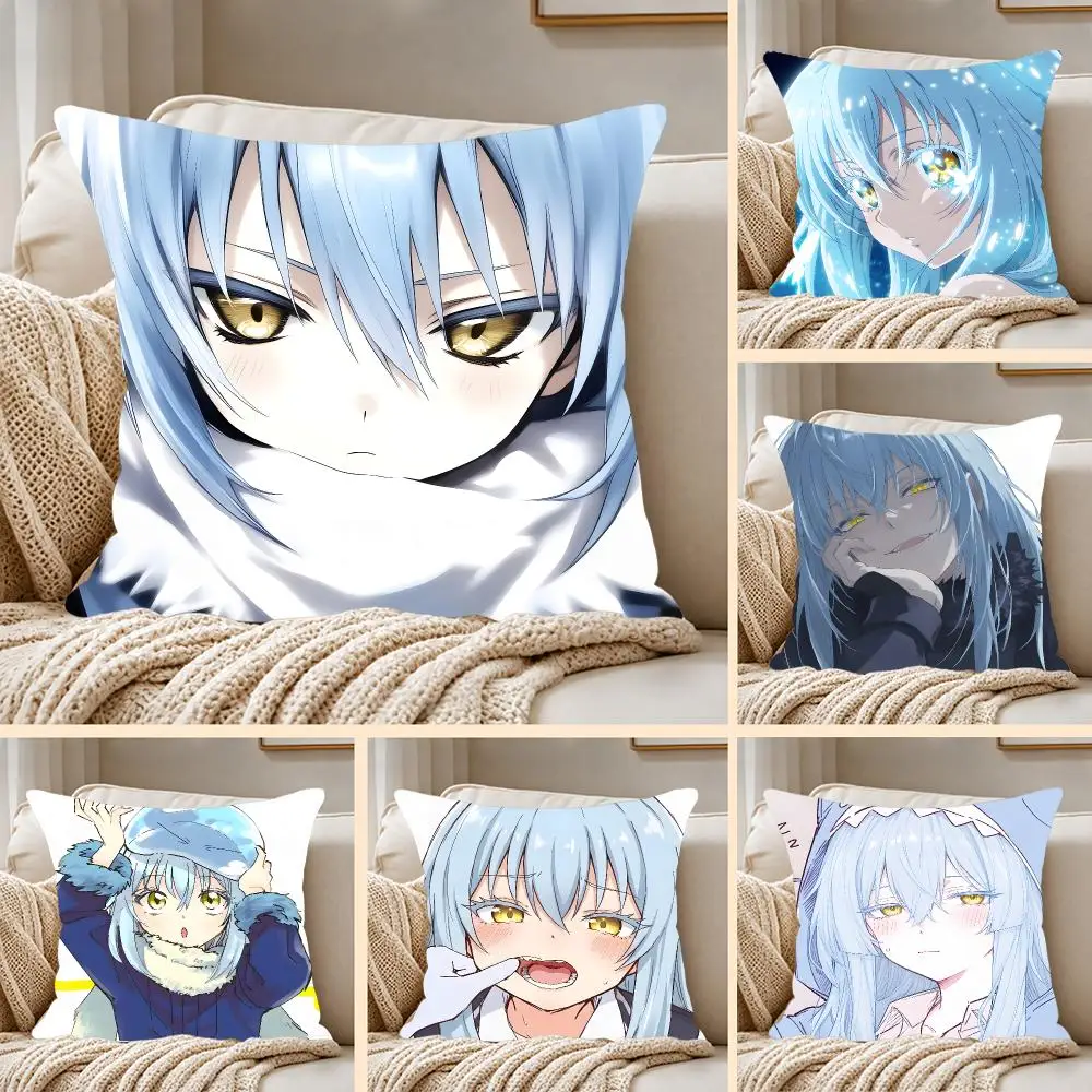 Cute character Rimuru Tempest Cushion Cover Modern Minimalist Cushion Cover Living Room Home Decor Pillow Case
