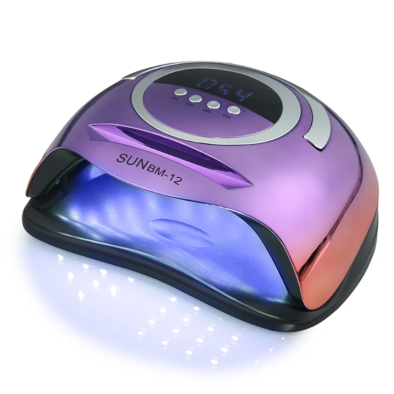 72 LEDs UV-lamp voor het drogen van nagels Snel uitharden van alle gelnagellak Professionele krachtige UV-lichtdroger met 4 timer Manicure Salon