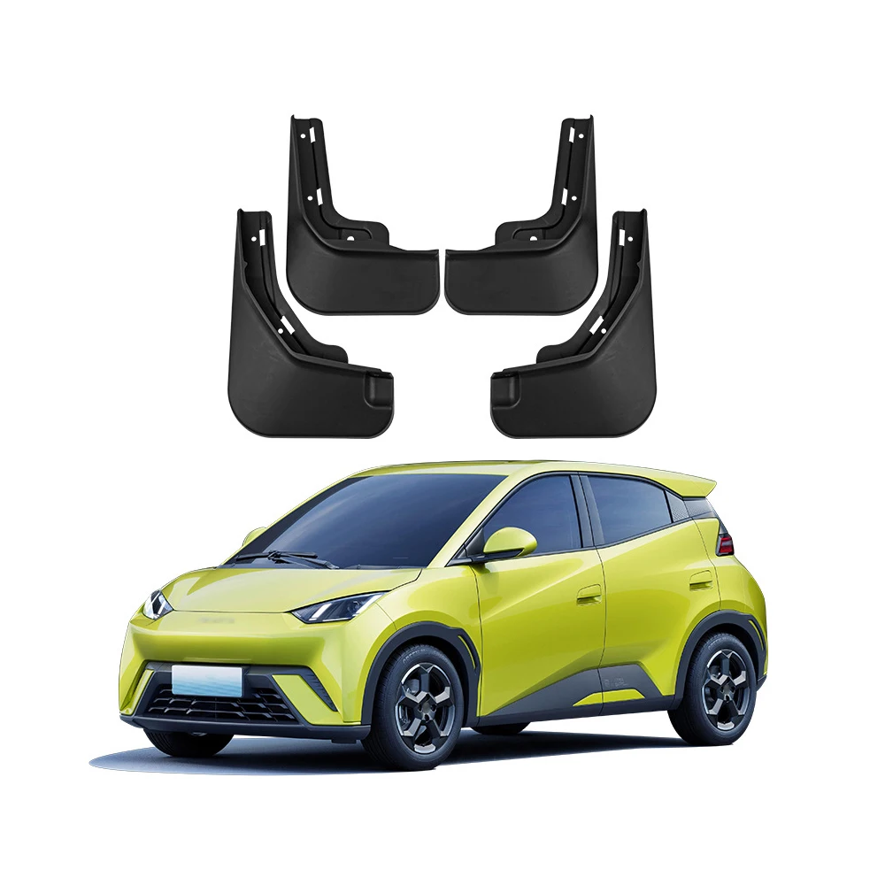 

For BYD Dolphin Surf Seagull 2023 2024 2025 Car Mudguards Protector Mud Flap Flaps Splash Guards Fender Cover 4pcs Accessories