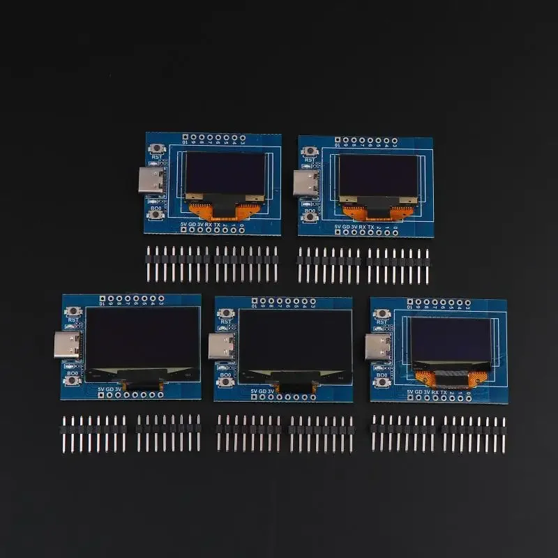 Papan Pengembangan ESP32-C3 dengan Layar OLED 0,96 Inci / 1,3 Inci, Modul IoT WiFi Bluetooth Antena Keramik untuk Arduino