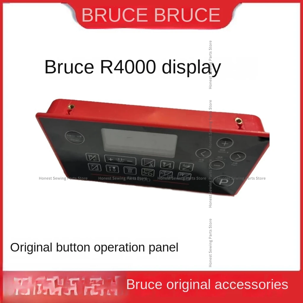 1PCS Original Display Button Operation Panel Board for Bruce R4000 Computer Flat Lockstitch Sewing Machine