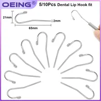 5/10Pcs Dental Endo Treatment Measuring Wire Dental Lip Hook Fit Woodpecker VDW Dentsply Morita Apex Locator Dentist Tools