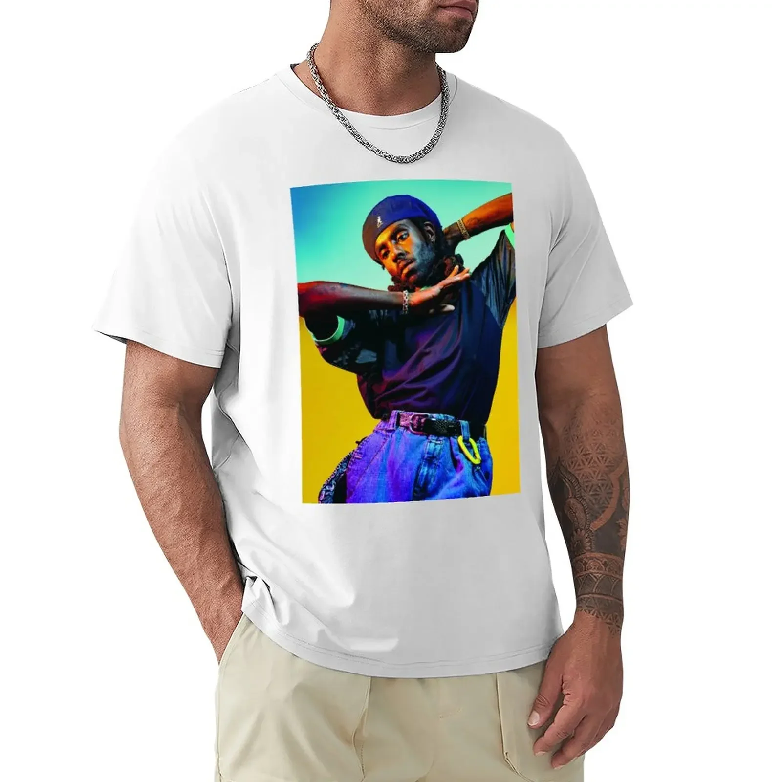 DEV HYNES T-Shirt vintage clothes cute tops men clothings sports fans cute clothes fitted t shirts for men