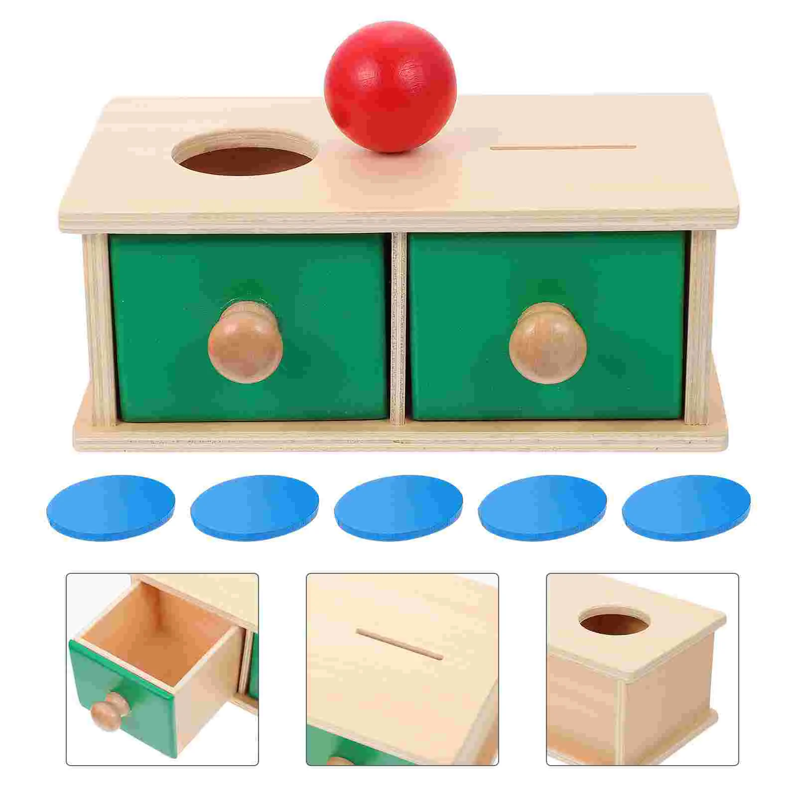 Schublade Ziel Box Kinder Lernspielzeug Form Sortierer Säugling Auge Hand Koordination Intelligenz Holz Sinnvolles Kleinkind