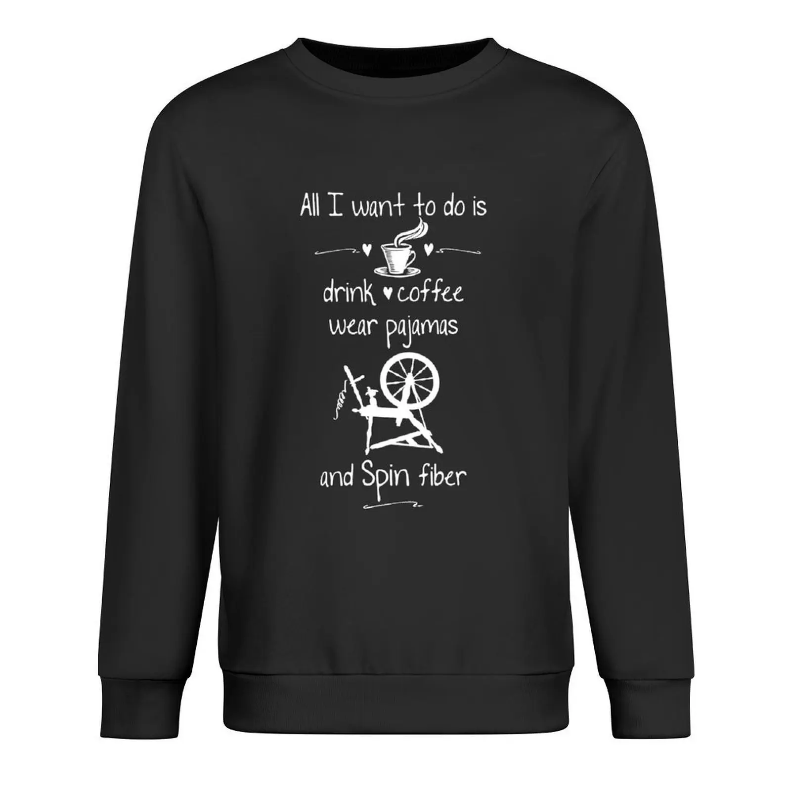 

I love spinning, pajamas and coffee Pullover fashion men anime clothes tracksuit men clothing hooded sweatshirts