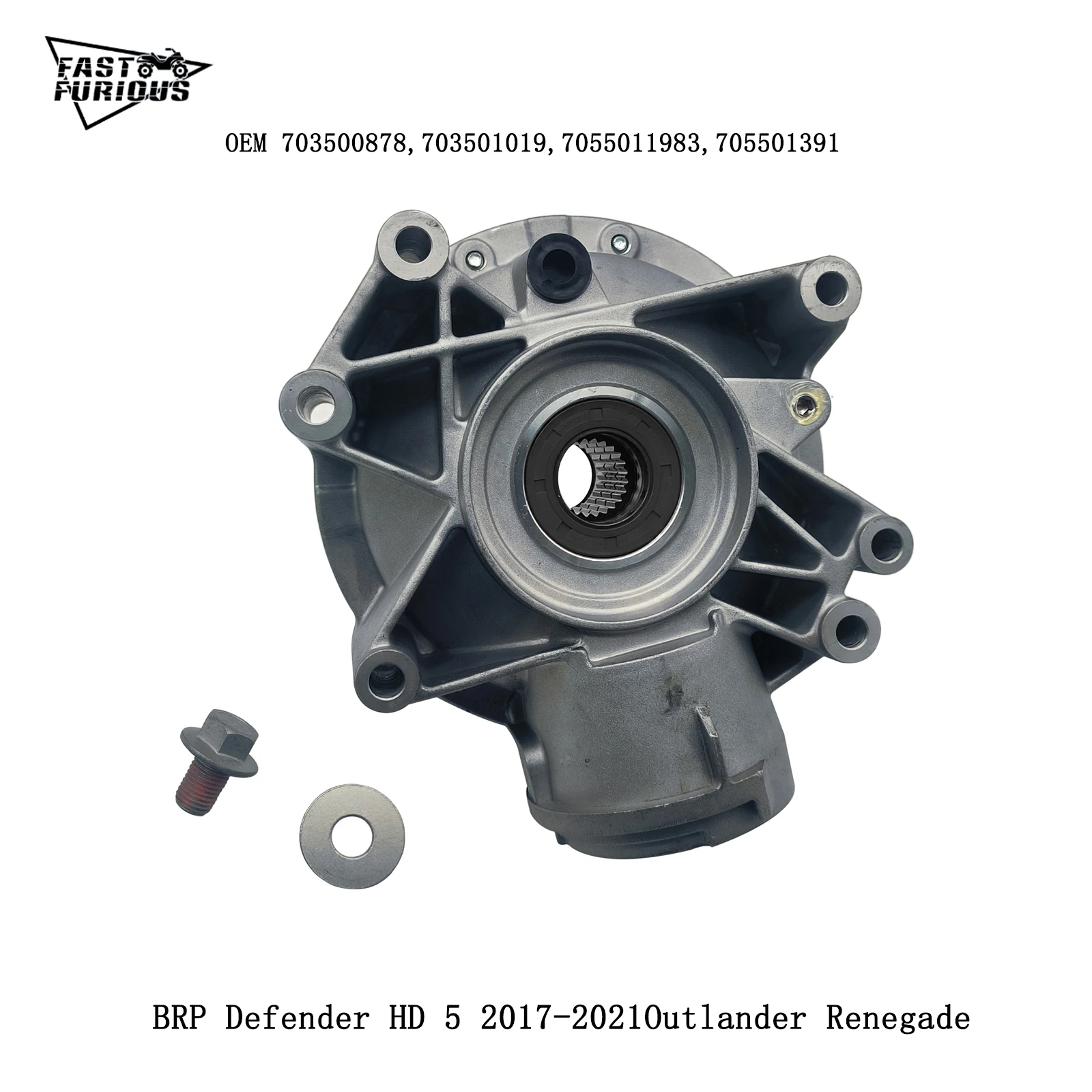 

Rear Differential OEM 703500878,703501019,7055011983,705501391 For BRP Can-Am Defender HD 5 2017-2021 Outlander Renegade