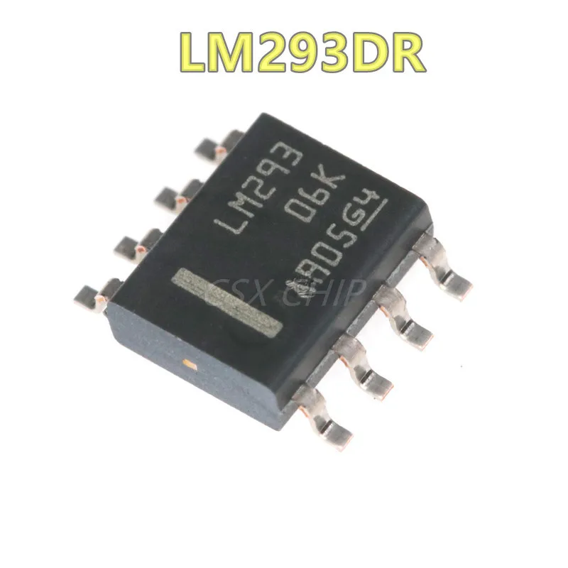 10PCS LM293DR LM293 LM293D SOP-8 Linear voltage comparator chip Integrated circuit IC New original stock